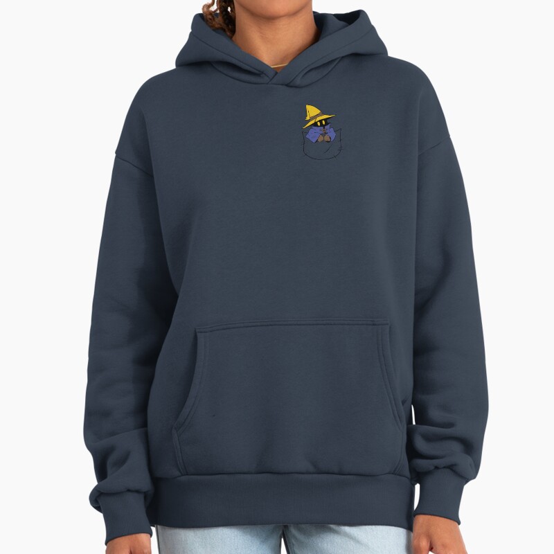 Pocket Mage Unisex Hoodie Pullover Casual Streetwear Graphic Print 2