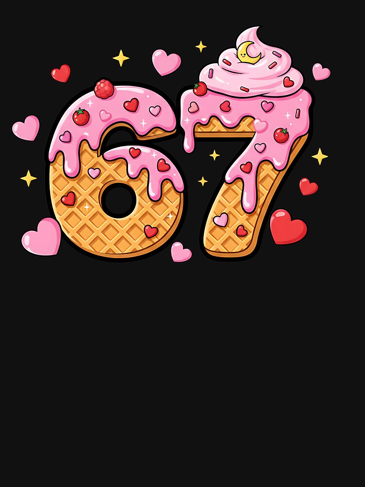 Bruh 67 Six Seven 6 7 Meme Valentines Funny Women Girl Kids Unisex Hoodie Pullover Casual Streetwear Graphic Print 3