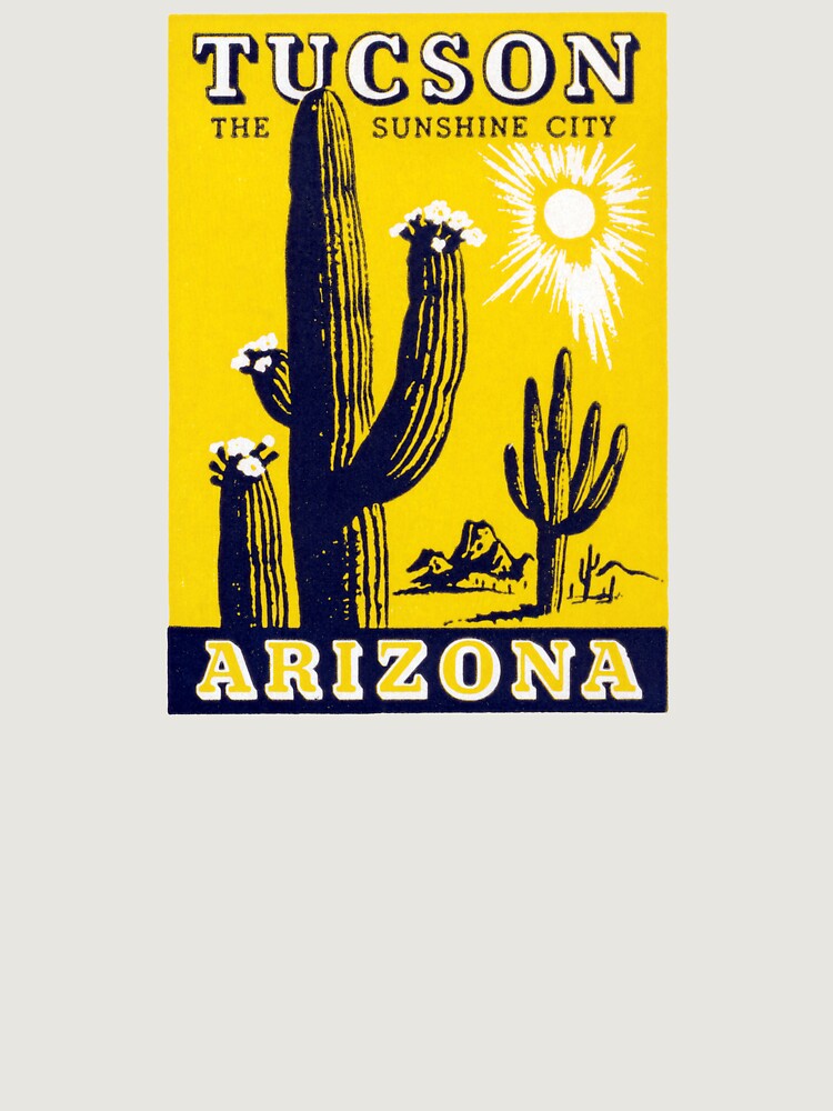 1940S Tucson Arizona Unisex Hoodie Pullover Casual Streetwear Graphic Print 3