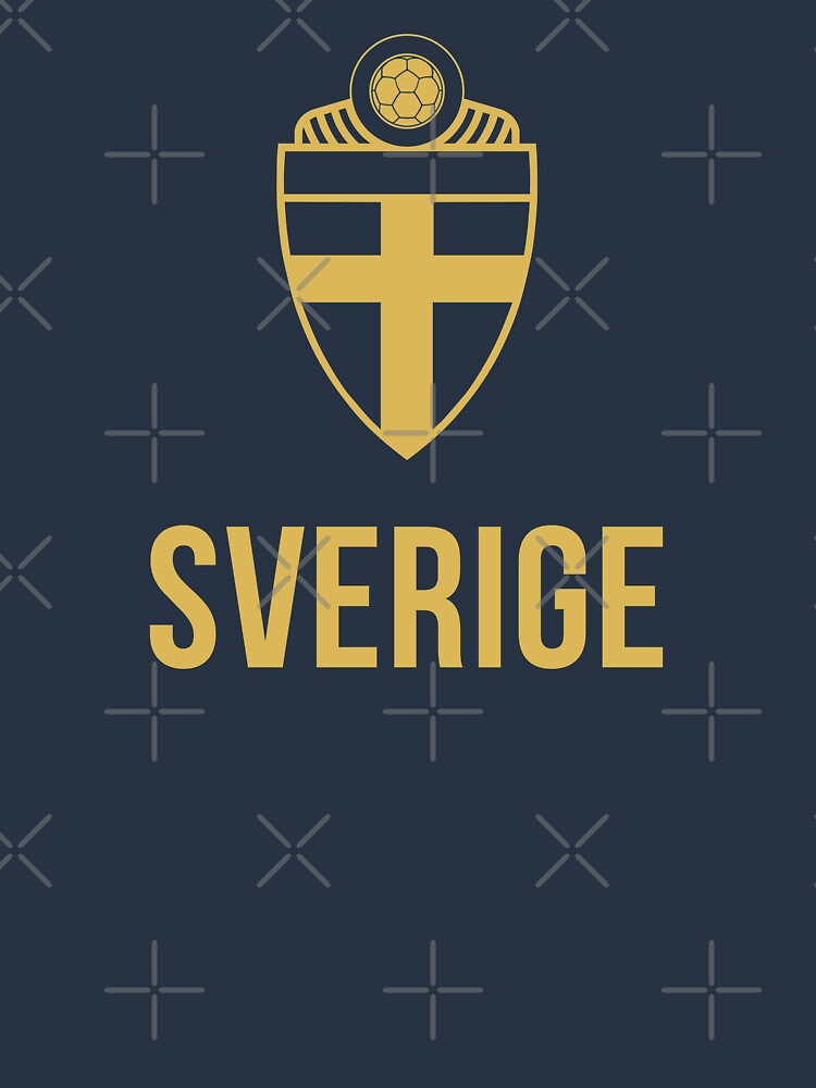 Sverige Gold Unisex Hoodie Pullover Casual Streetwear Graphic Print 3