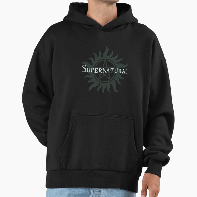 Supernatural Anti-Possession Unisex Hoodie Pullover Casual Streetwear Graphic Print