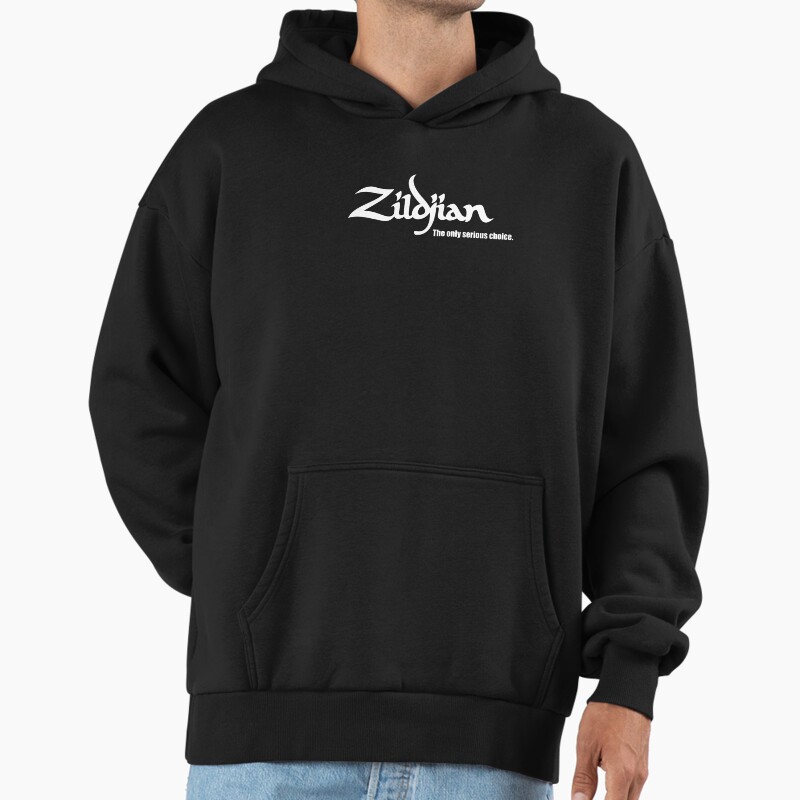 Zildjian Classic Unisex Hoodie Pullover Casual Streetwear Graphic Print