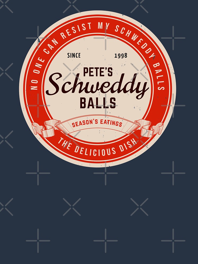 PeteS Schweddy Balls Unisex Hoodie Pullover Casual Streetwear Graphic Print 3