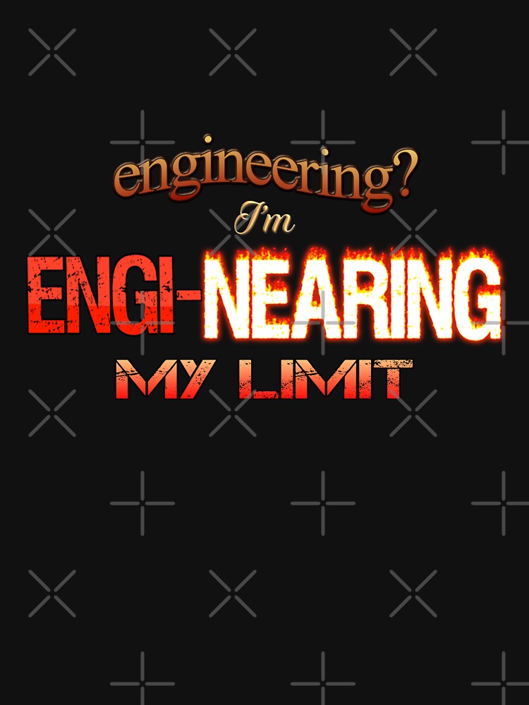 Engineering? I'M Engi-Nearing My Limit Engineer Pun Unisex Hoodie Pullover Casual Streetwear Graphic Print 3