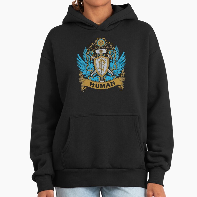 Human - Elite Edition Unisex Hoodie Pullover Casual Streetwear Graphic Print 2