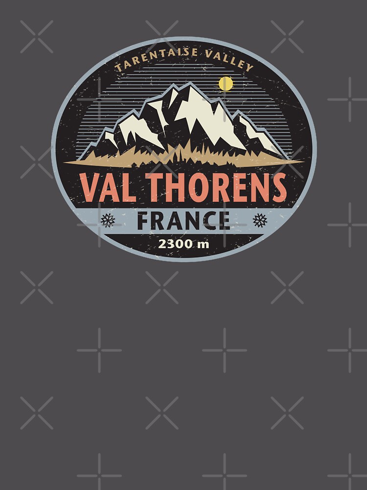 Val Thorens, France Unisex Hoodie Pullover Casual Streetwear Graphic Print 3