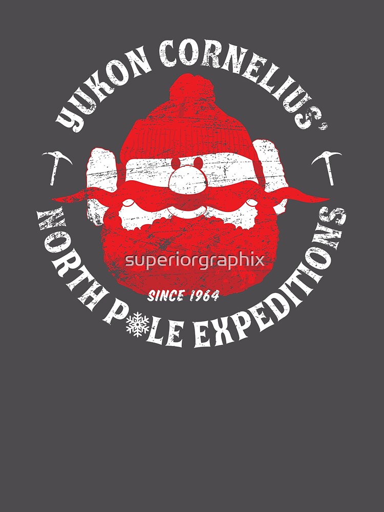 Yukon Cornelius North Pole Expeditions Unisex Hoodie Pullover Casual Streetwear Graphic Print 3