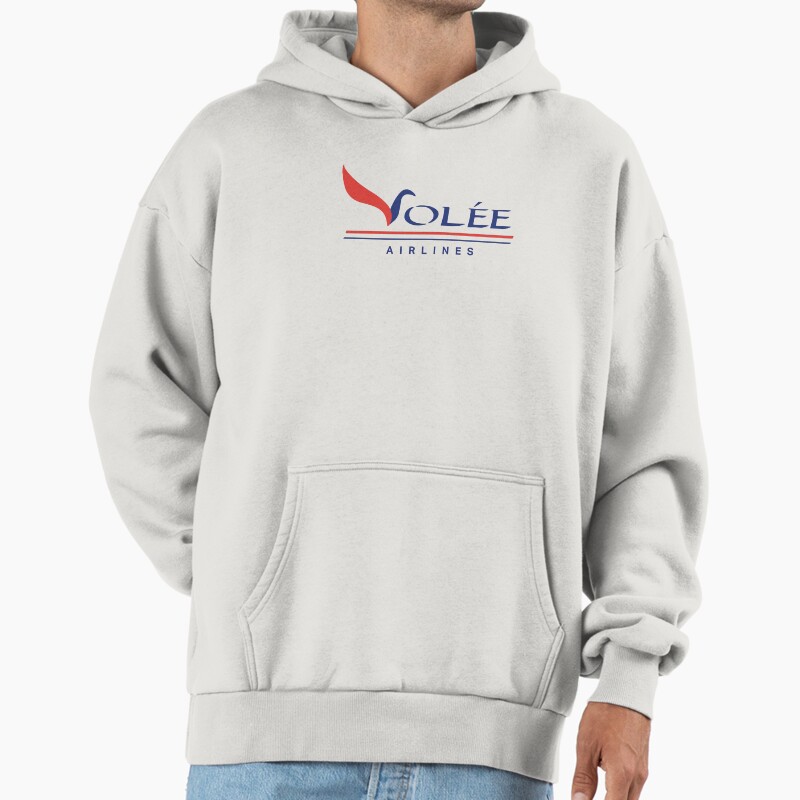 Volee Airlines Unisex Hoodie Pullover Casual Streetwear Graphic Print