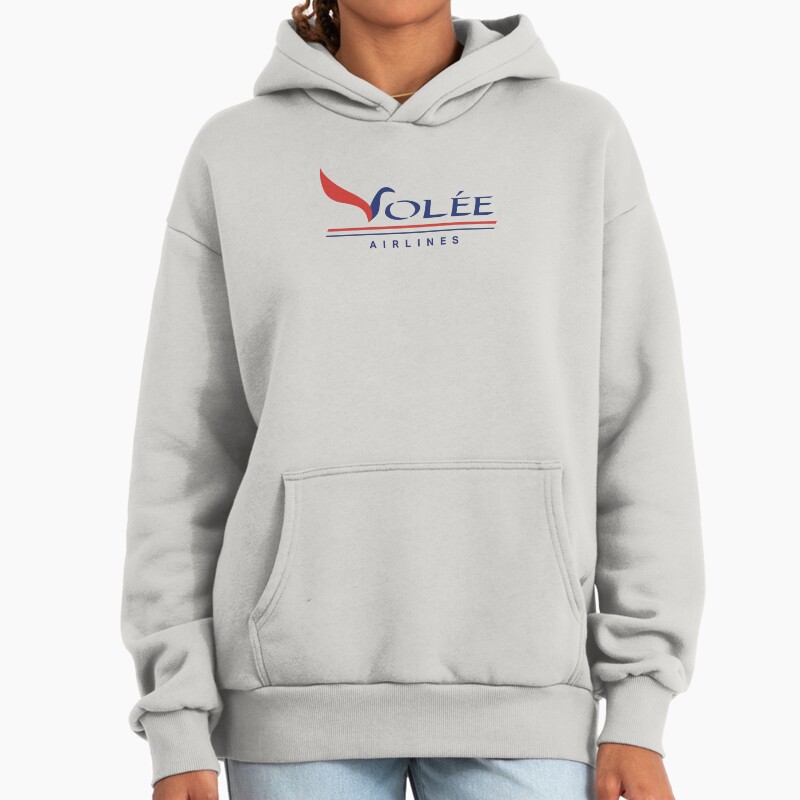 Volee Airlines Unisex Hoodie Pullover Casual Streetwear Graphic Print 2