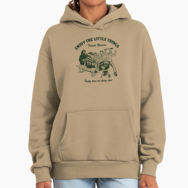Villain Friends Reunion Unisex Hoodie Pullover Casual Streetwear Graphic Print 2