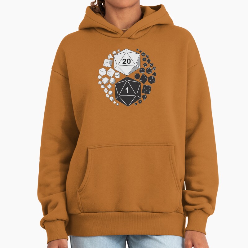 Gaming Yin Yang Unisex Hoodie Pullover Casual Streetwear Graphic Print 2