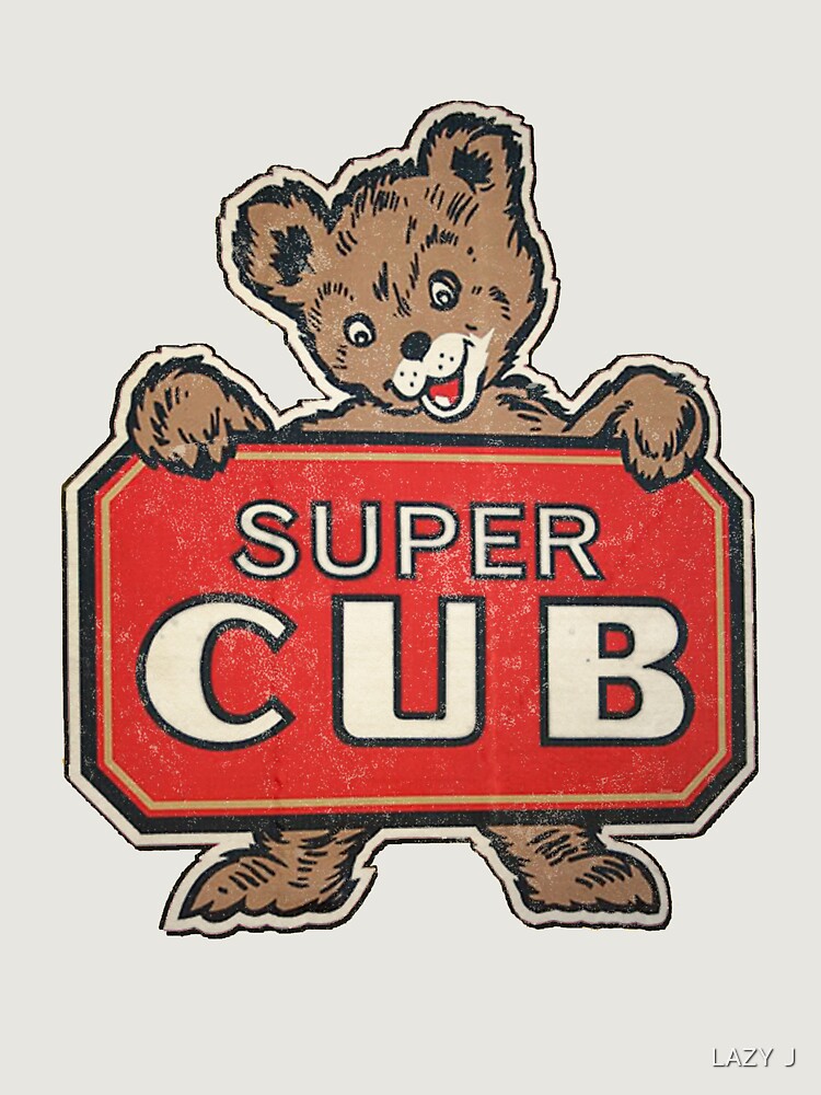 Super Cub Unisex Hoodie Pullover Casual Streetwear Graphic Print 3