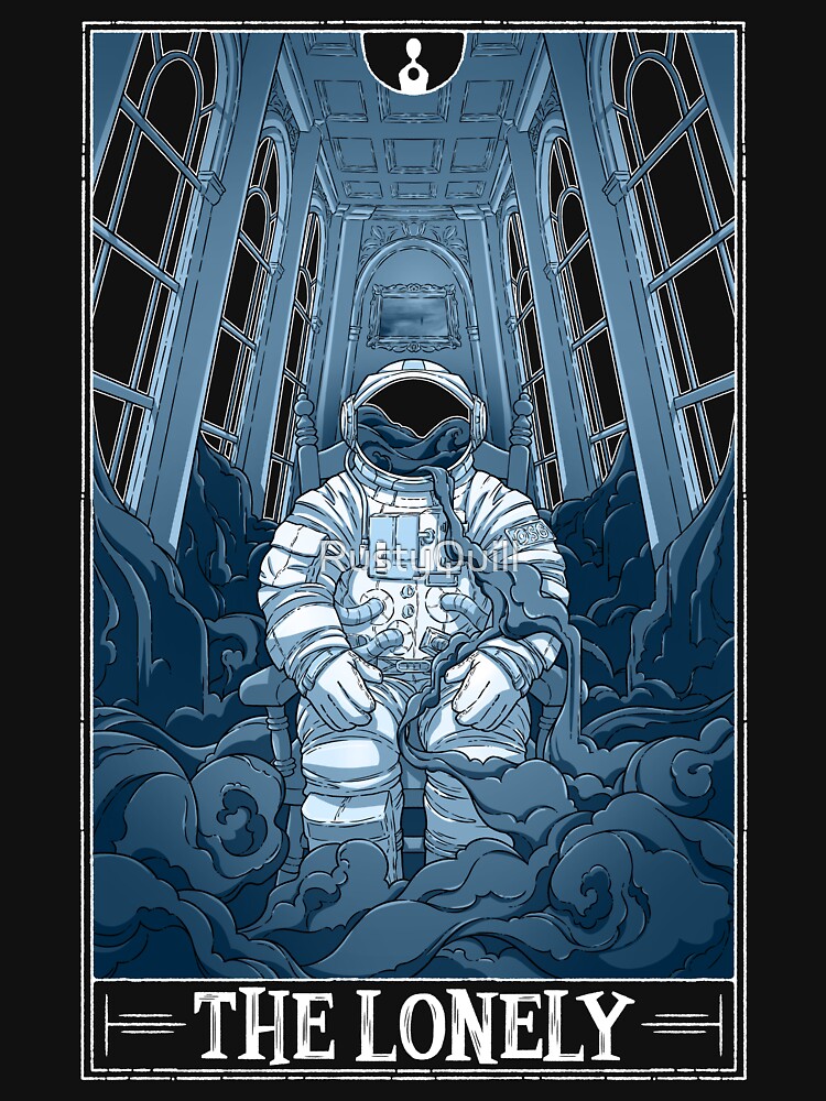 The Lonely "Tarotesque" - (Dark) Unisex Hoodie Pullover Casual Streetwear Graphic Print 3