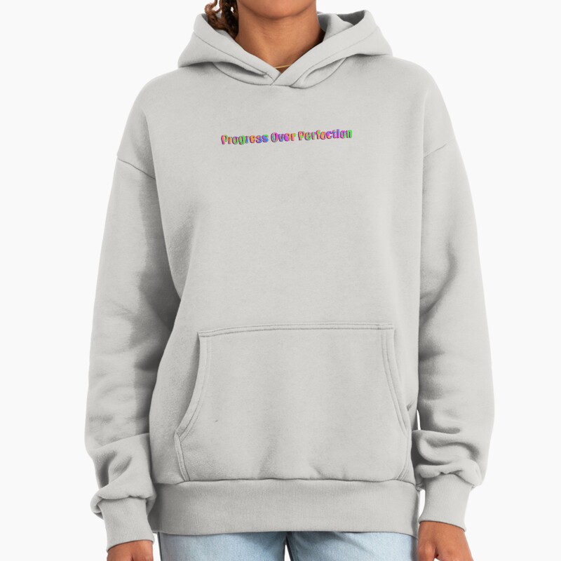 Your Pace Is Enough Motivational Affirmation Quote Unisex Hoodie Pullover Casual Streetwear Graphic Print 2