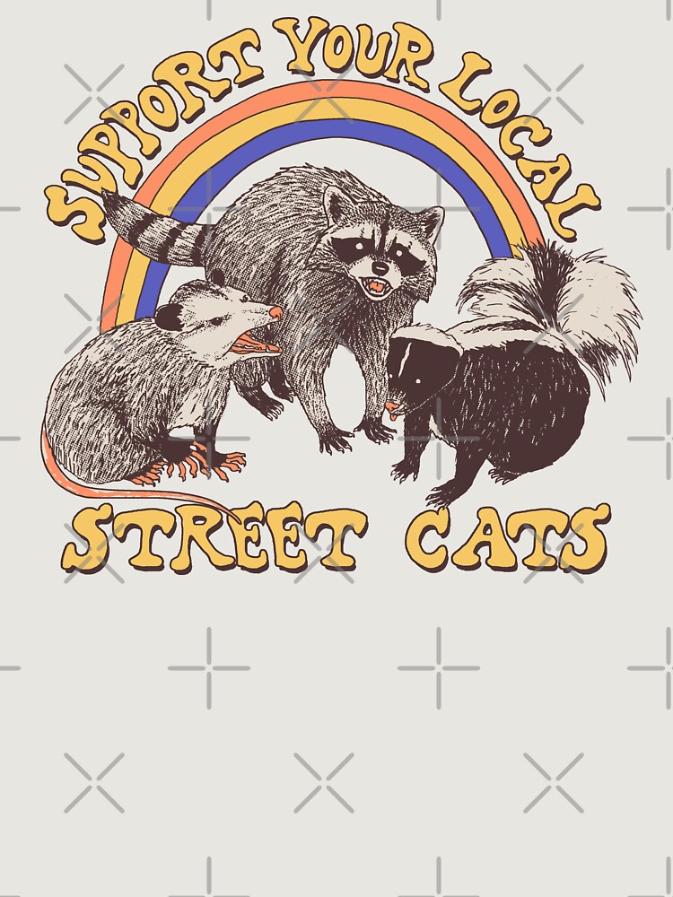 Street Cats Unisex Hoodie Pullover Casual Streetwear Graphic Print 3