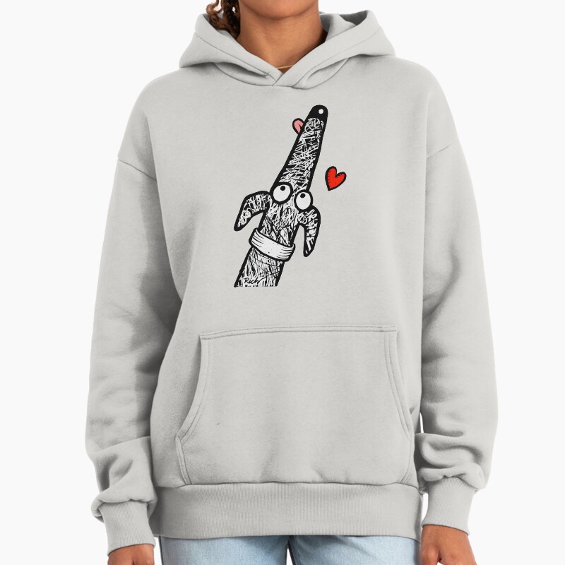 Scribblehound Of Love Unisex Hoodie Pullover Casual Streetwear Graphic Print 2