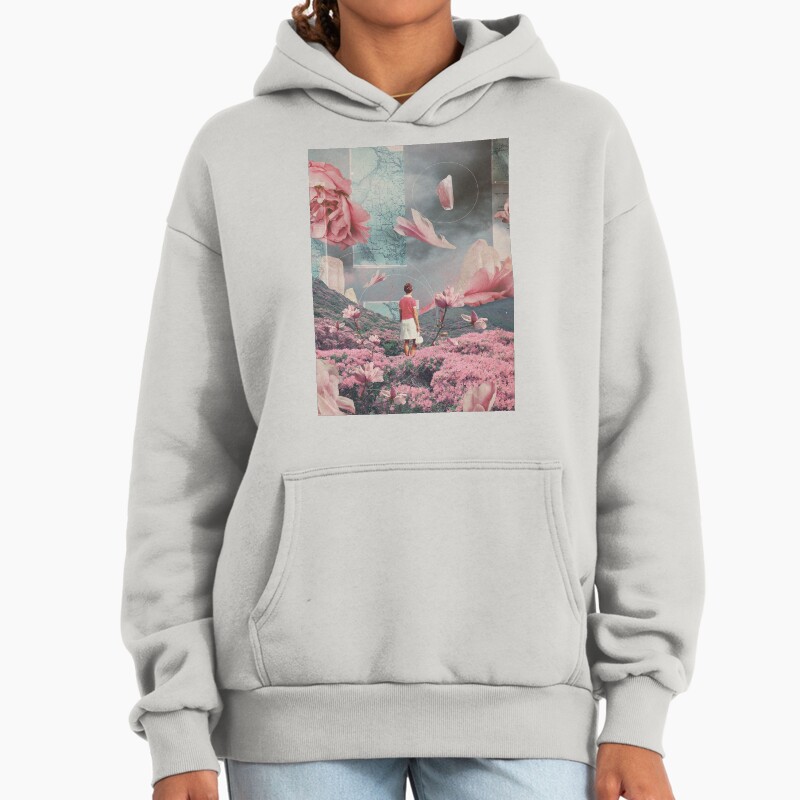 Trying To Accept The Distance Unisex Hoodie Pullover Casual Streetwear Graphic Print 2