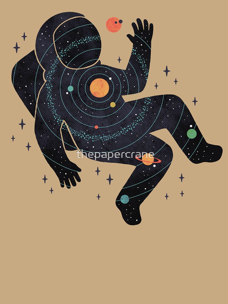 Inner Space Unisex Hoodie Pullover Casual Streetwear Graphic Print 3