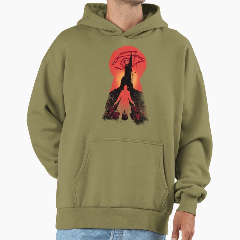 He Followed Unisex Hoodie Pullover Casual Streetwear Graphic Print