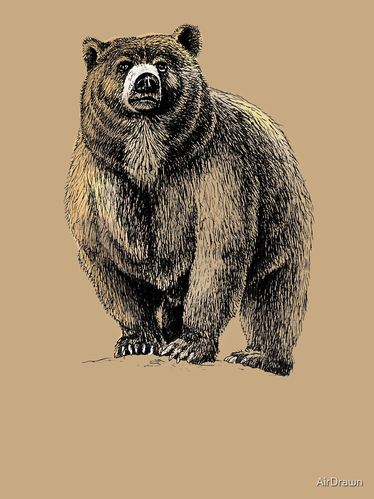 The Great Bear - A Fierce Protector Unisex Hoodie Pullover Casual Streetwear Graphic Print 3