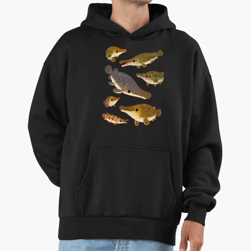 Happy Gars - Green Unisex Hoodie Pullover Casual Streetwear Graphic Print