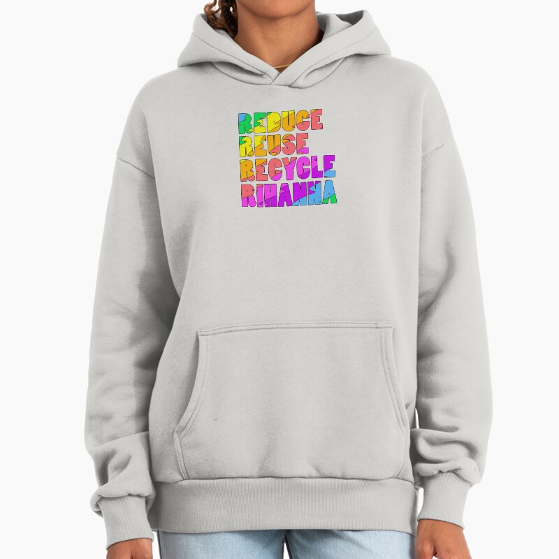 The Four R'S Unisex Hoodie Pullover Casual Streetwear Graphic Print 2
