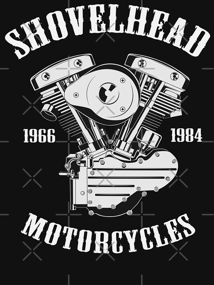 Harley Shovelhead Motorcycles Unisex Hoodie Pullover Casual Streetwear Graphic Print 3