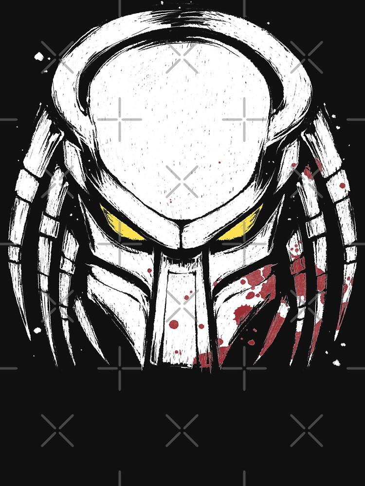 Predator Mask Unisex Hoodie Pullover Casual Streetwear Graphic Print 3