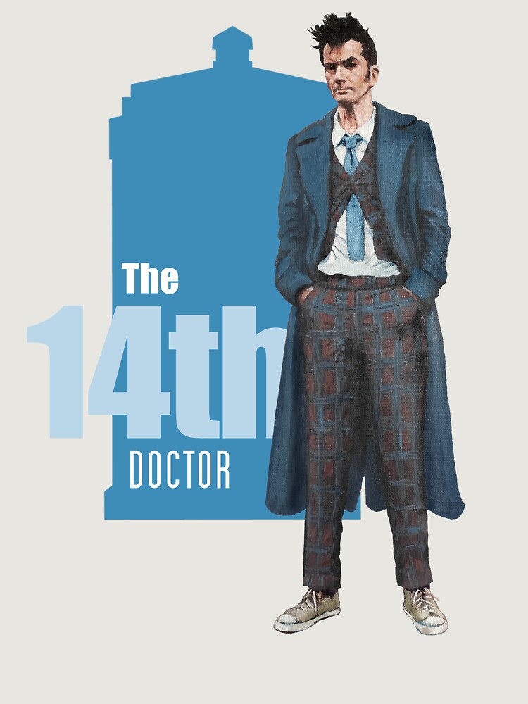 The 14Th Doctor: David Tennant Unisex Hoodie Pullover Casual Streetwear Graphic Print 3