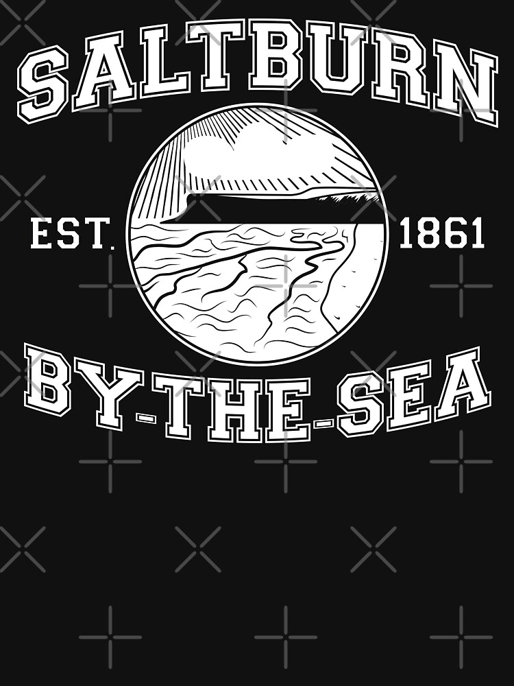 Ndvh Saltburn-By-The-Sea Est 1861 (White Print) Unisex Hoodie Pullover Casual Streetwear Graphic Print 3