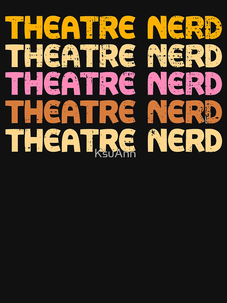 Theatre Nerd Vintage Shirt Unisex Hoodie Pullover Casual Streetwear Graphic Print 3