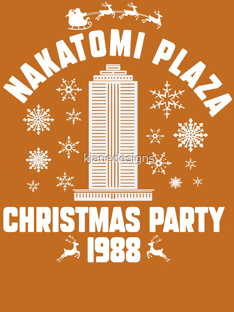 Nakatomi Plaza  Unisex Hoodie Pullover Casual Streetwear Graphic Print 3