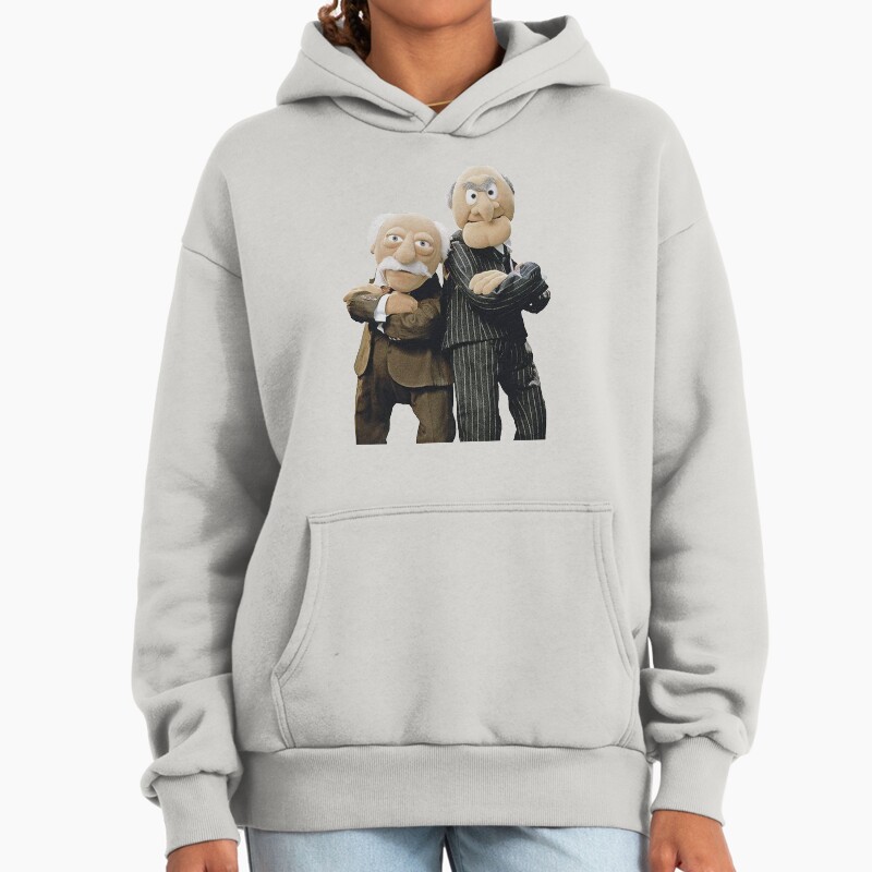 Statler And Waldorf Unisex Hoodie Pullover Casual Streetwear Graphic Print 2