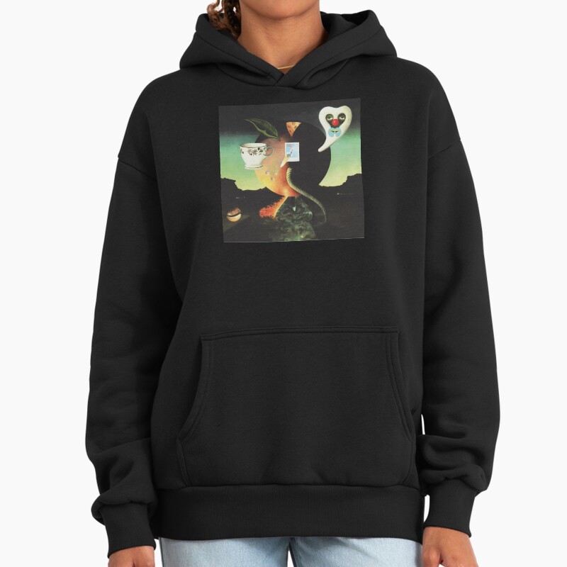 Pink Moon Unisex Hoodie Pullover Casual Streetwear Graphic Print 2