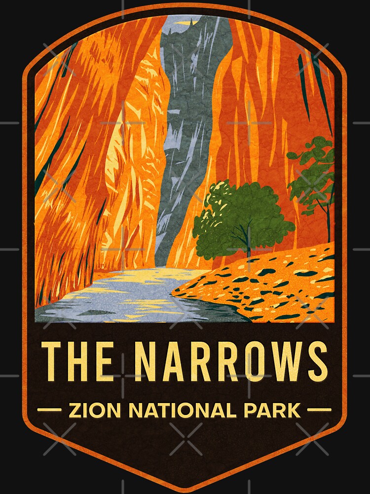 Zion National Park The Narrows Unisex Hoodie Pullover Casual Streetwear Graphic Print 3