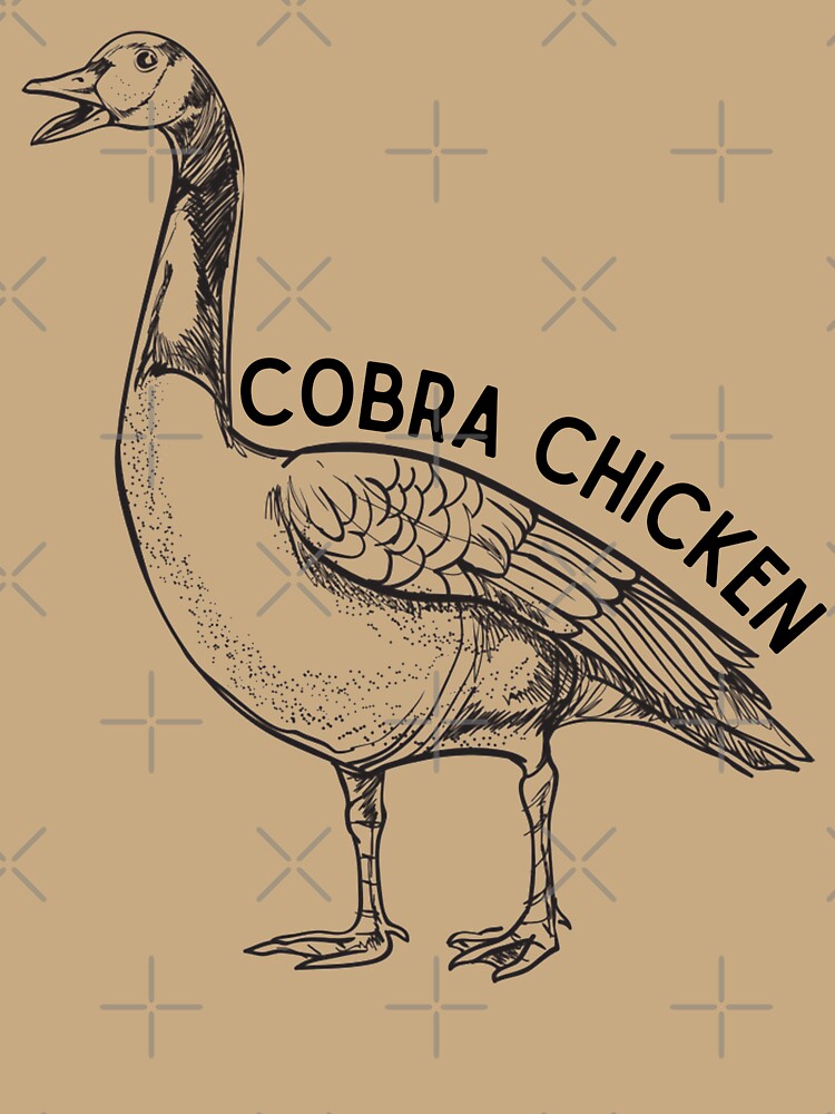 Cobra Chicken Funny Goose Unisex Hoodie Pullover Casual Streetwear Graphic Print 3