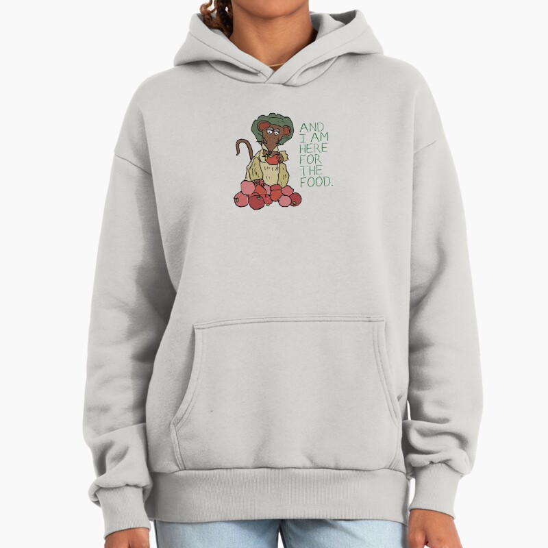 Muppet Christmas Carol - Rizzo (Gonzo Also Available) Unisex Hoodie Pullover Casual Streetwear Graphic Print 2