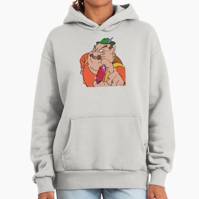 High Quality Re-Draw Of Morshu The Shopkeeper. He Wants Your Rupees. Unisex Hoodie Pullover Casual Streetwear Graphic Print 2