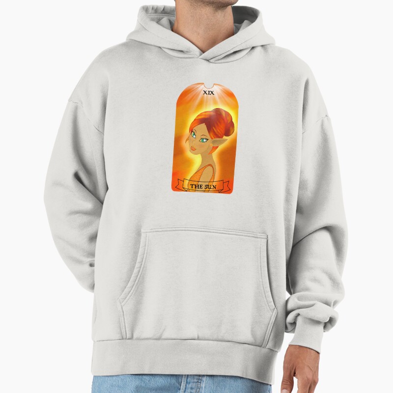 The Sun Unisex Hoodie Pullover Casual Streetwear Graphic Print