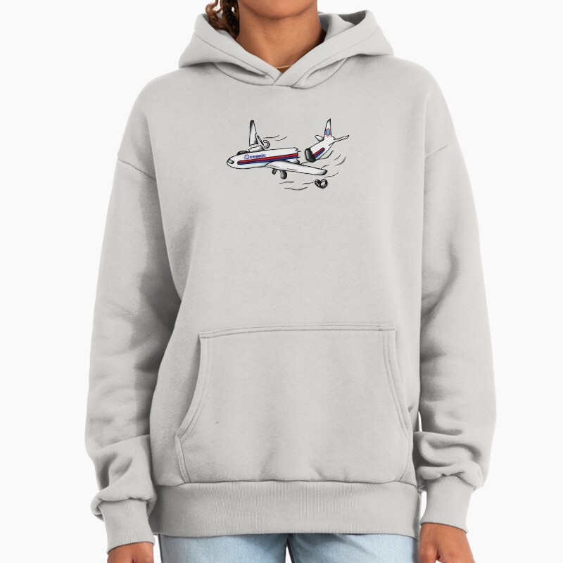Lost Oceanic 815 Plane Crash Unisex Hoodie Pullover Casual Streetwear Graphic Print 2