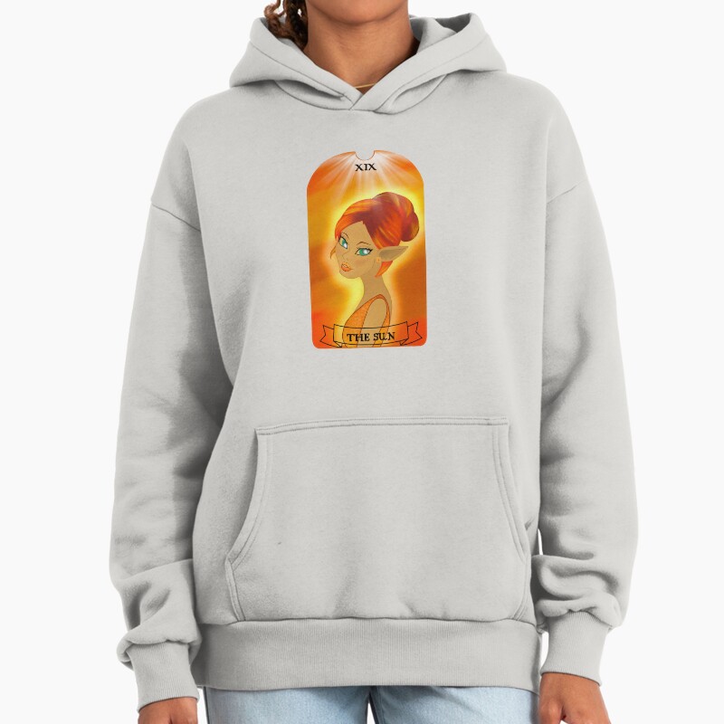 The Sun Unisex Hoodie Pullover Casual Streetwear Graphic Print 2