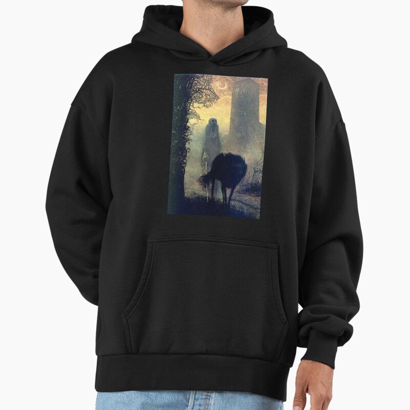 Untitled (Shepherd), By ZdzisAw BeksiSki Unisex Hoodie Pullover Casual Streetwear Graphic Print