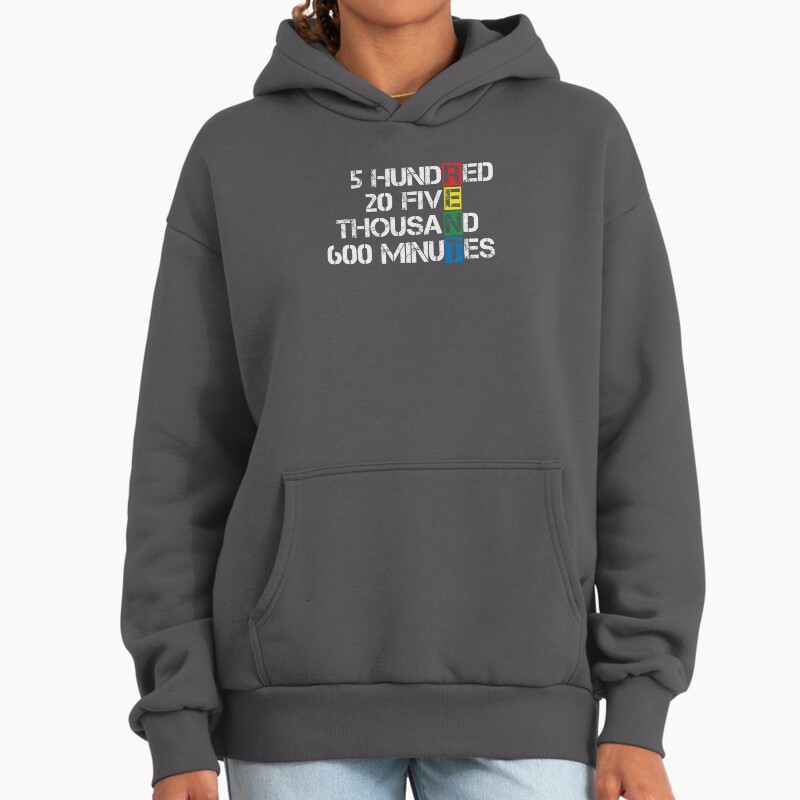 Seasons Of Love [Rent] Unisex Hoodie Pullover Casual Streetwear Graphic Print 2