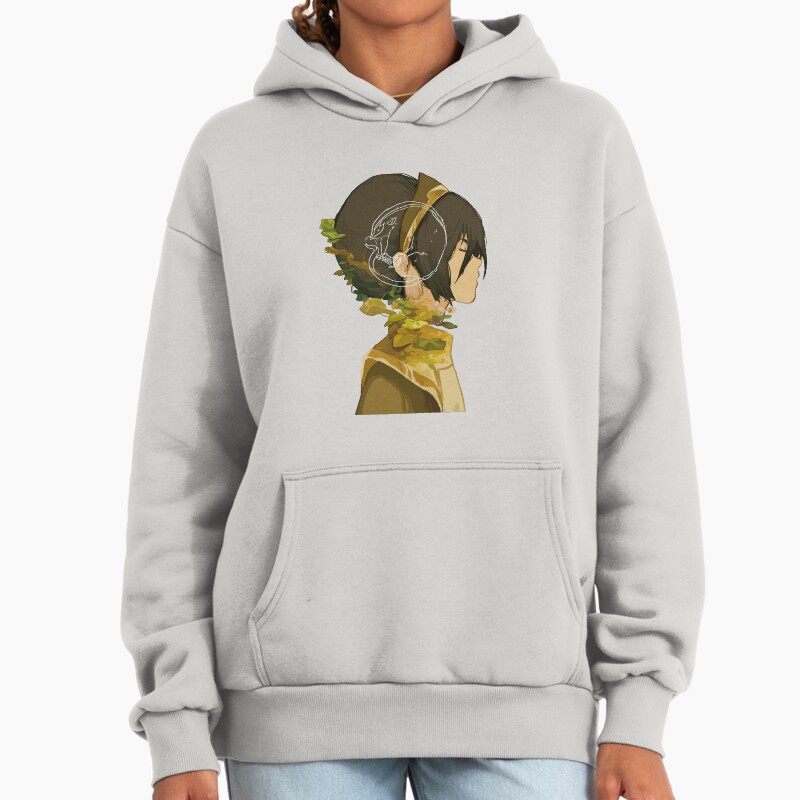 Toph Beifong Unisex Hoodie Pullover Casual Streetwear Graphic Print 2