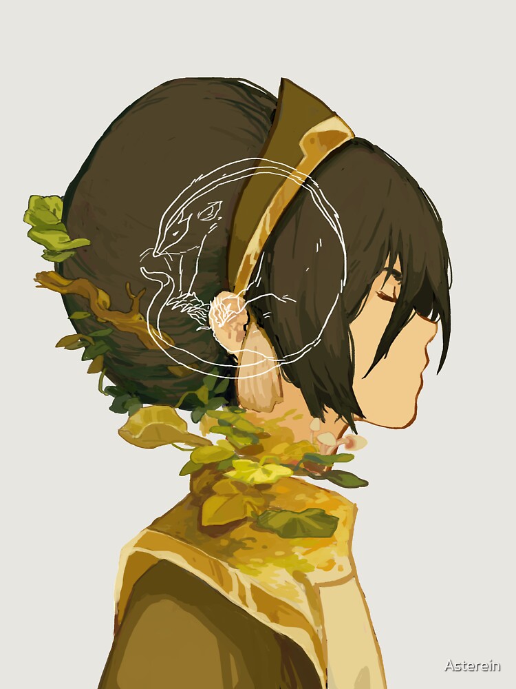 Toph Beifong Unisex Hoodie Pullover Casual Streetwear Graphic Print 3