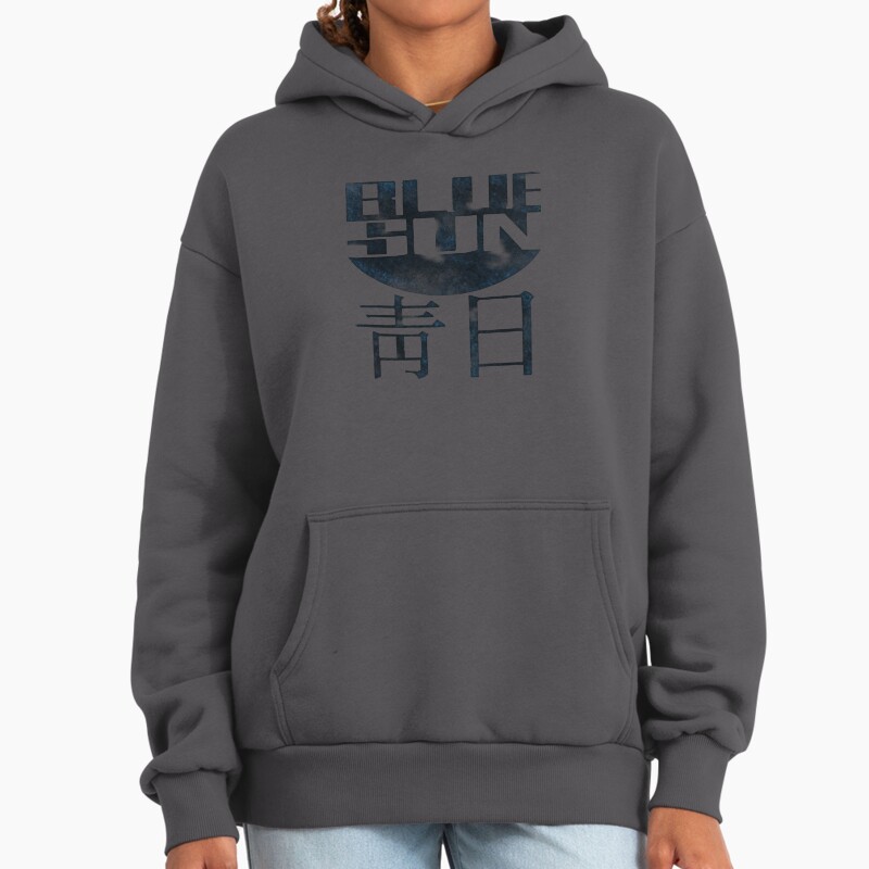 Blue Sun Logo - Firefly Unisex Hoodie Pullover Casual Streetwear Graphic Print 2