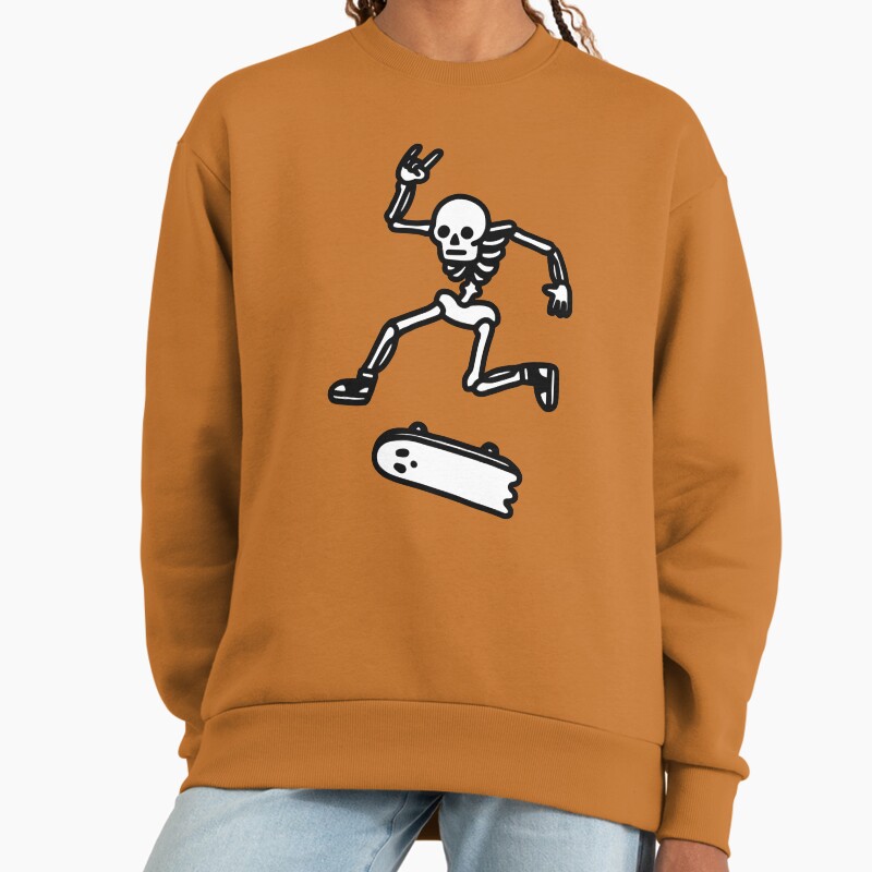 Rad In Peace Unisex Sweater Crewneck Pullover Casual Streetwear Graphic Print 2