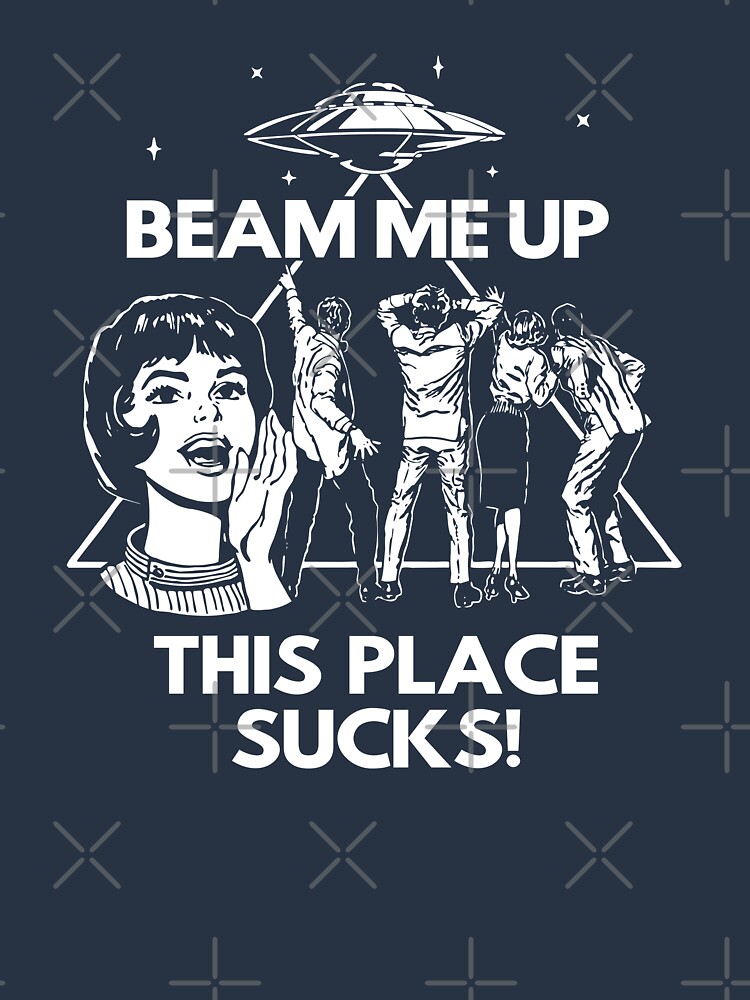 Beam Me Up, This Place Sucks! - Robin'S Shirt Unisex Sweater Crewneck Pullover Casual Streetwear Graphic Print 3