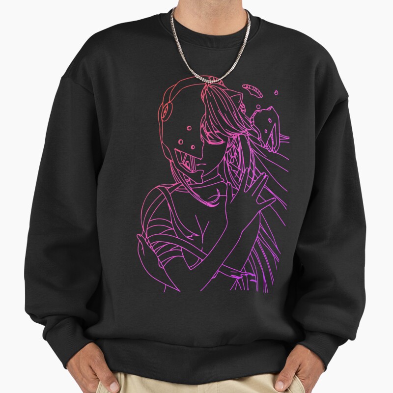 Elfen Lied Unisex Sweater Crewneck Pullover Casual Streetwear Graphic Print