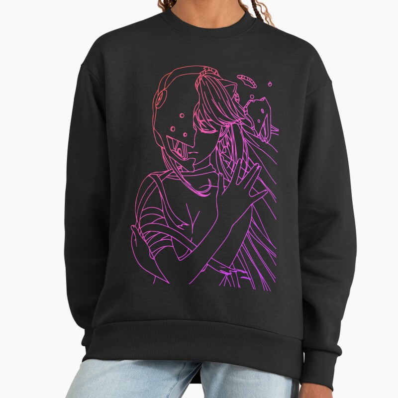 Elfen Lied Unisex Sweater Crewneck Pullover Casual Streetwear Graphic Print 2